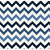 Tricoline Estampado Chevron Nara - Cor-03 (Azul e Marinho), 100% Algodão, Unid. 50cm x 1,50mt - Imagem 1