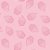 Tricoline Contorno de Cupcakes Rosa, 100% Alg, 50cm x 1,50mt - Imagem 1