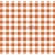 Tricoline Xadrez Smart (Laranja) , 100% Algodão, Unid. 50cm x 1,50mt - Imagem 1