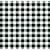 Tricoline Xadrez Smart (Preto) , 100% Algodão, Unid. 50cm x 1,50mt - Imagem 1