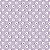 Tricoline Mini Primavera Lilás, 100% Algodão, 50cm x 1,50mt - Imagem 1
