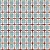 Tricoline Digital Xadrez Minha Cozinha Tiffany, 50cm x 1,50m - Imagem 1