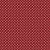 Tricoline Poá Peri Branco F. Vermelho Queimado, 50cm x 1,50m - Imagem 1