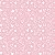 Tricoline Corações Peri Rosa Bebê, 100%Algodão, 50cm x 1,50m - Imagem 1