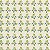 Tricoline Mini Floral Stripes, 100% Algodão, 50cm x 1,50mt - Imagem 1