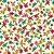 Tricoline Fiesta Floral 03, 100% Algodão, 50cm x 1,50mt - Imagem 1