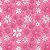 Tricoline Floral Doodle Pink, 100% Algodão, 50cm x 1,50mt - Imagem 1