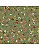 Tricoline Floral Mila (Verde) 100%  Algodão 50cm x 1,50mt - Imagem 1