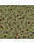 Tricoline Floral Lívia (Verde) 100%  Algodão 50cm x 1,50mt - Imagem 1