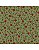 Tricoline Floral Lara (Verde) 100%  Algodão 50cm x 1,50mt - Imagem 1