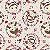 Tricoline Amigas na Mandala Vermelha, 100%Alg, 50cm x 1,50mt - Imagem 1