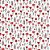 Tecido Tricoline Valentines 03, 100% Algodão, 50cm x 1,50mt - Imagem 1