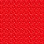 Tecido Tricoline Crazy Dots Vermelho, 100%Alg, 50cm x 1,50mt - Imagem 1