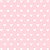 Tricoline Corações Branco e Rosa, 100% Algod, 50cm x 1,50mt - Imagem 1