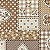 Tricoline Mista Textoleen Patchwork Corações 50cm X 1,50mt - Imagem 1