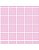 Tricoline Estampado Grid (Rosa c/ Branco) 100% Algodão 50cm x 1,50mt - Imagem 1