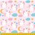 Tricoline Estampado Unicórnio (Rosa) 100% Alg 50cm x 1,50mt - Imagem 1