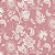 Tecido Tricoline Floral Neutro Rose, 100%Algod, 50cm x 1,50m - Imagem 1