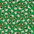 Tricoline Cebolinha Fundo Verde, 100% Algodão, 50cm x 1,50mt - Imagem 1