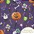Tricoline Digital Halloween 8, 100% Algodão 50cm x 1,50mt - Imagem 1