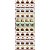 Tricoline Digital Barrado Panetones de Natal 54cm x 1,50mt - Imagem 1