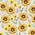 Tricoline Digital Floral Peri, 100% Algodão, 50cm x 1,50mt - Imagem 1