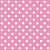 Tricoline Poá Médio Peri Branco Fundo Rosa, 50cm x 1,50mt - Imagem 1
