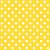 Tricoline Poá Médio Peri Branco Fundo Amarelo, 50cm x 1,50mt - Imagem 1