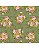 Tricoline Floral Rosana (Verde) 100% Algodão 50cm x 1,50mt - Imagem 1