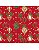 Tricoline Natal Gold 33 (Vermelho) 100% Alg 50cm x 1,50mt - Imagem 1