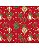 Tricoline Natal Gold 33 (Vermelho) 100% Alg 50cm x 1,50mt - Imagem 1