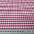 Tricoline Xadrez  Fio Tinto 9XM Pink 100% Alg. 50cm x 1,50mt - Imagem 1