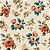 Tricoline Digital Encanto Floral, 100% Algodão 50cm x 1,50mt - Imagem 1