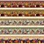 Tricoline Digital Barrado Flores e Borboletas, 50cm x 1,50mt - Imagem 1