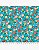 Tricoline Floral Susy (Azul) 100%  Algodão 50cm x 1,50mt - Imagem 1