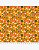 Tricoline Floral Anny (Laranja) 100%  Algodão 50cm x 1,50mt - Imagem 1