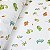 Fralda Mini Quadriculado Digital Dinos Baby, 50cm X 75cm - Imagem 1