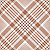 Tricoline Xadrez Diagonal Bege, 100% Algodão, 50cm x 1,50mt - Imagem 1