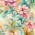 Tricoline Digital Barroque Floral 2, 100%Algod 50cm x 1,50mt - Imagem 1