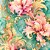 Tricoline Digital Barroque Floral 1, 100%Algod 50cm x 1,50mt - Imagem 1