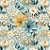 Tricoline Digital Floral 3D Turmalina, 100%Alg 50cm x 1,50mt - Imagem 1