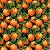 Tecido Tricoline Digital Fruta Laranja, 100%Alg 50cm x 1,50m - Imagem 1