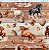 Tecido Tricoline Digital Corrida de Cavalos, 50cm x 1,50mt - Imagem 1