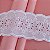 Bordado Inglês Branco 100% Algodão BA-037 - Larg 6,3cm x 1m - Imagem 1