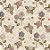 Tricoline Digital Flores Aplicadas, 100%Algod, 50cm x 1,50mt - Imagem 1