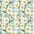 Tecido Tricoline Digital Daisy 15, 100% Algodão 50cm x 1,50m - Imagem 1