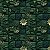 Tecido Tricoline Digital Quilt Verde 4, 100%Alg 50cm x 1,50m - Imagem 1