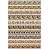 Tricoline Digital Barrado Vintage Flowers, 50cm x 1,50mt - Imagem 2