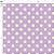 Tricoline Poá Médio Peri Branco F. Lavanda, 50cm x 1,50mt - Imagem 2