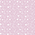 Tecido Tricoline Corações Peri Rosa Claro, 50cm x 1,50mt - Imagem 1